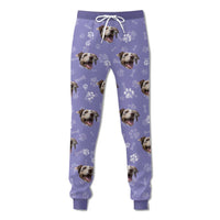 Thumbnail for Upload Pet Image With Name Multicolor Sweatpants, Custom Gift For Men and Women Dung- Yen