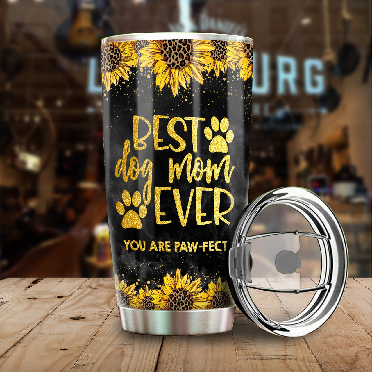 Best Dog Mom Ever You are PAW-fect Tumbler, Dog Lover Gift