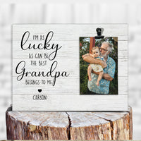 Thumbnail for LUCKY as can be the best - Personalized Photo clip frame