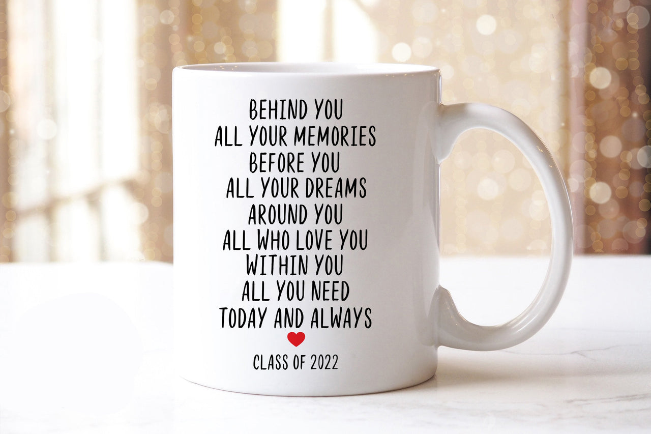 Gradution Meaningful Messages - Personalized Mug - Graduation Day Gift - Jonxifon