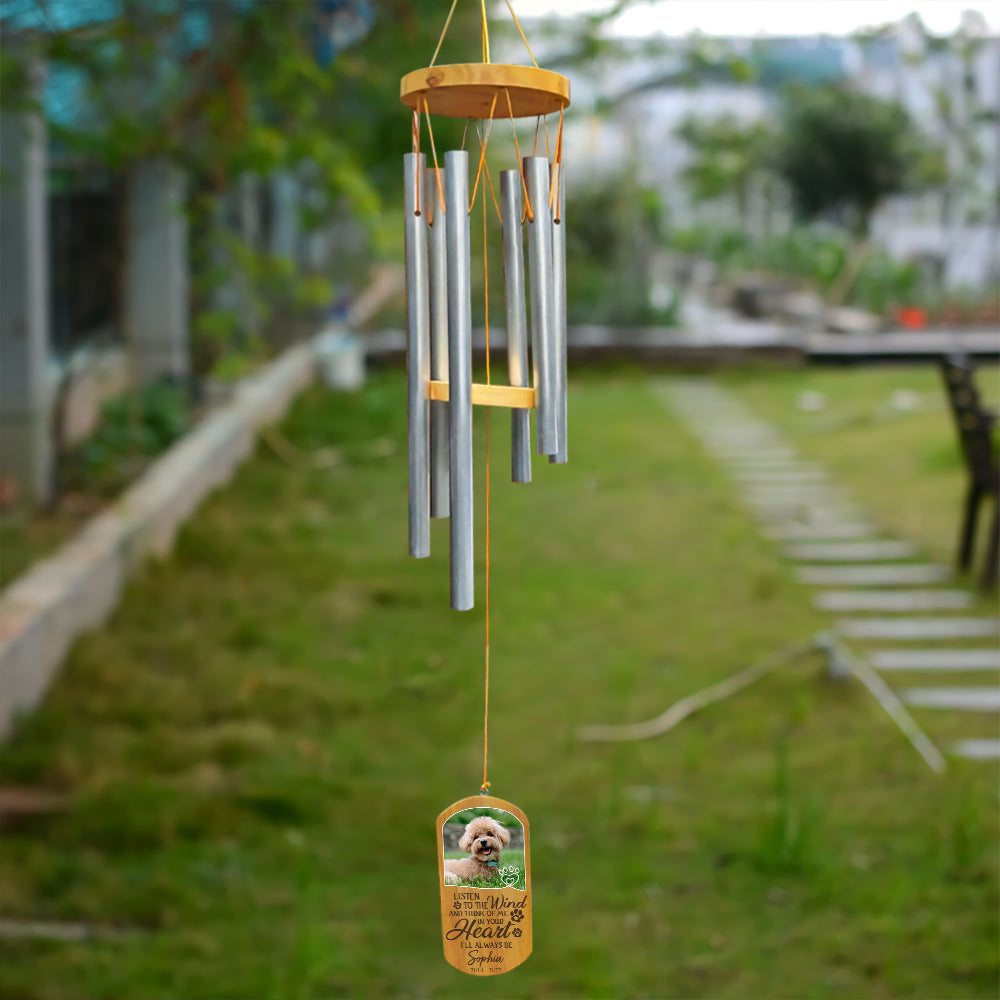 Listen To The Wind, Personalized Memorial Wind Chimes