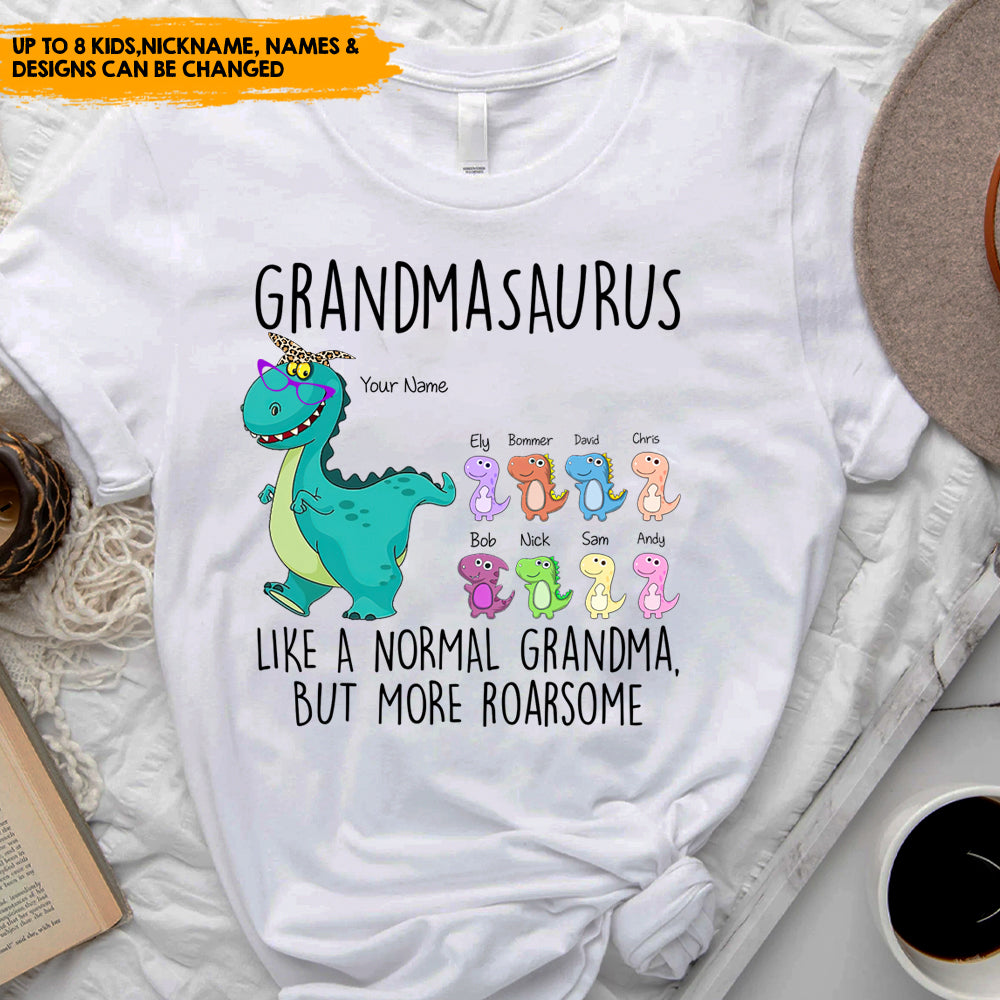 Mother's Day Grandmasaurus - Customized T-shirt, Gift For Mother's Day