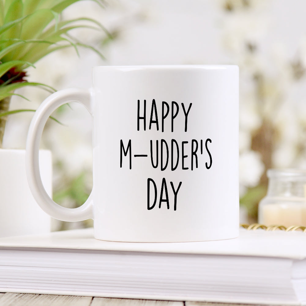 Happy Mother's Day For Cow Mom - Personalized Funny Mug - Jonxifon