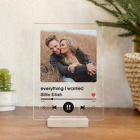 Thumbnail for Couple Personalised Song Playlist - Acrylic Plaque