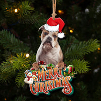 Thumbnail for Pet Upload Photo Christmas Custom Wood Ornament, Gift for Cat, Dog Lovers Dung-Yen