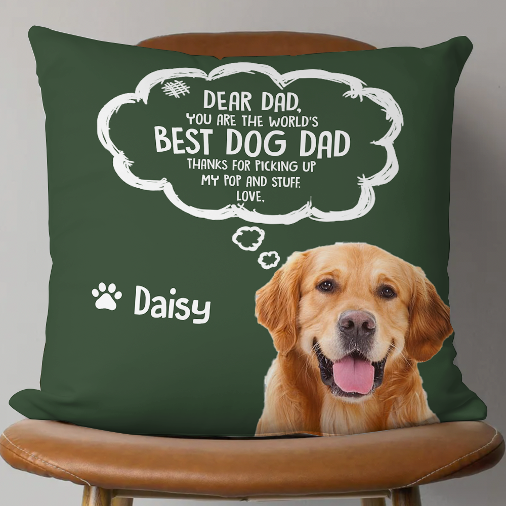 Personalized Custom Face Dog Cat Pillow, Gift For Pet Lovers