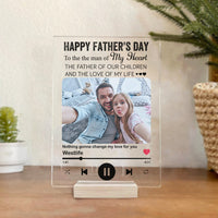 Thumbnail for Happy Father's day to husband - Acrylic Plaque