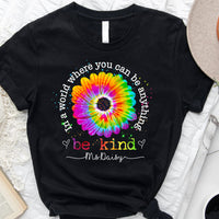 Thumbnail for Custom Proud To Be A Teacher Shirt, Be Kind T-shirt/Hoodie