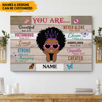 Thumbnail for Loving You Are - Personalized Canvas For Kids