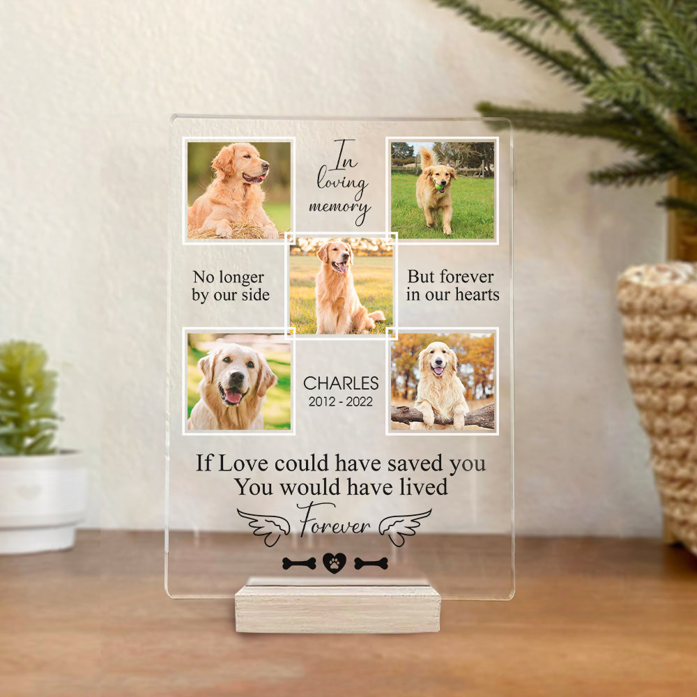 No longer by our side - Personalized Acrylic plaque PhuongAn