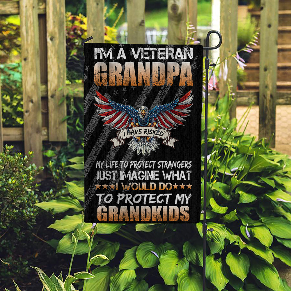 Veteran Grandpa Flag,Gifts for Grandpa, Father's day