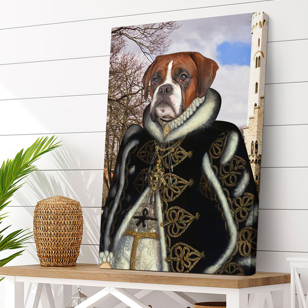 Royal Pet Portrait - Personalized Canvas PhuongAn