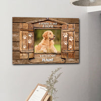 Thumbnail for A Home is Not a Home Without You - Personalized Pet Canvas - Jonxifon