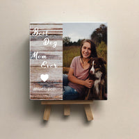 Thumbnail for Personalized Dog Memorial Square Stone Album-Dog Gift-Best Dog Mom - Jonxifon