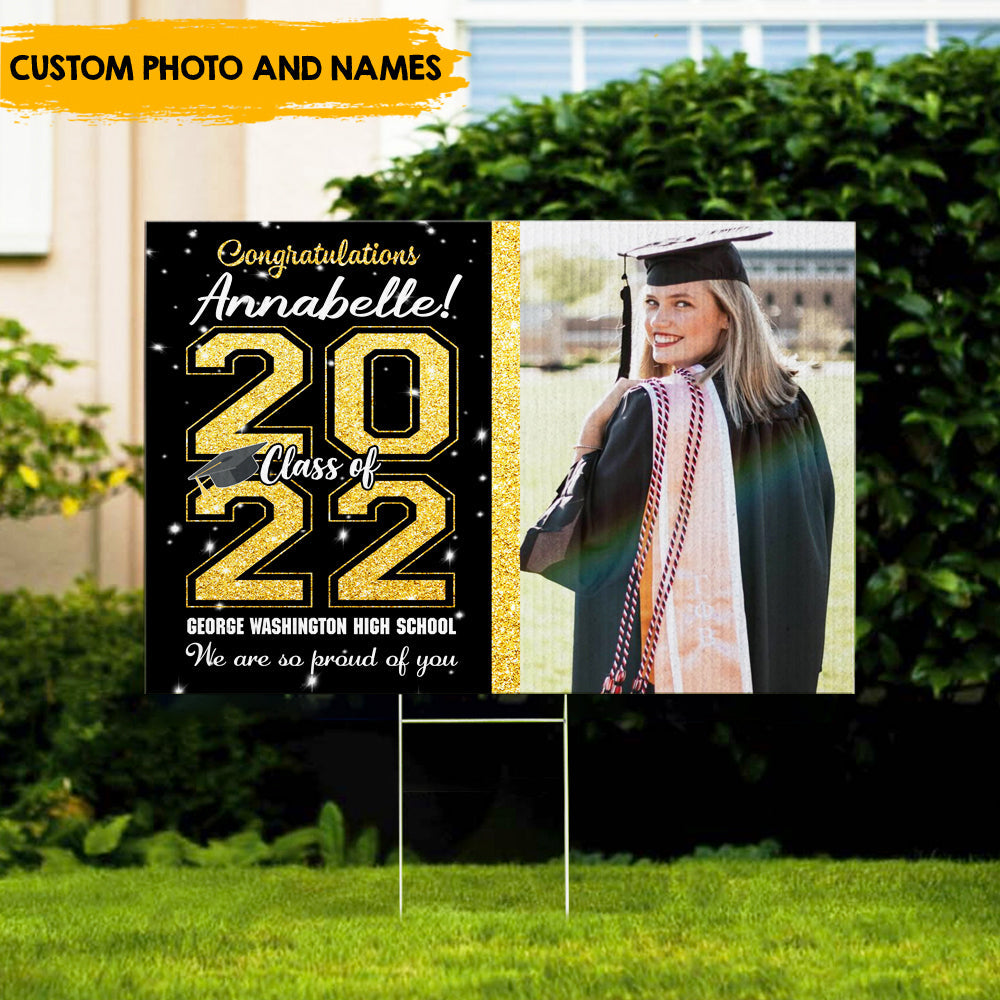 Magical Class Of 2022 - Personalized Yard Sign LS-J220414001