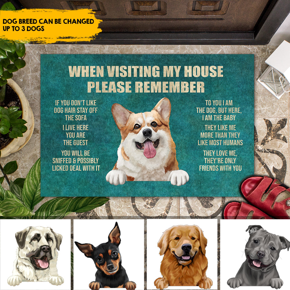 They Like Me More Than They Like Humans - Customized Doormat