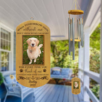 Thumbnail for When tomorrow starts without me - Personalized Wind Chimes