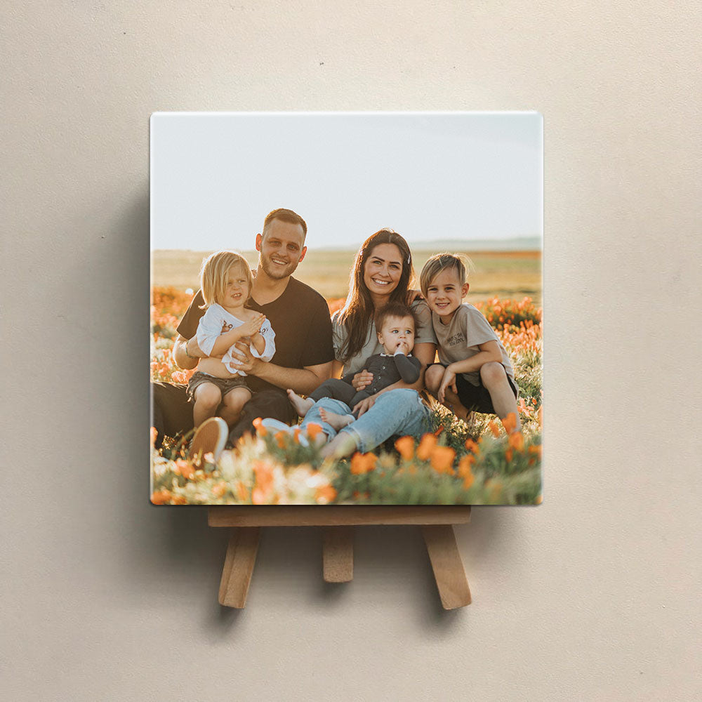 Personalized Square Stone Album-In Loving Memory-Family - Jonxifon