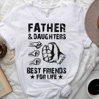 Thumbnail for Father And Daughter Best Friends For Life Personalized Shirt