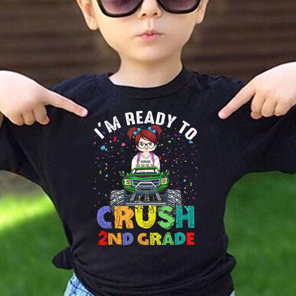 Ready To Crush Back To School Kid Tshirt, DIY Back To School Gift