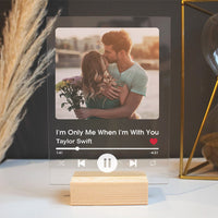 Thumbnail for Couple Personalised Song Playlist - Acrylic Plaque