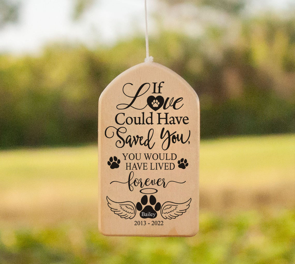 If love could saved you - Personalized Wind Chimes