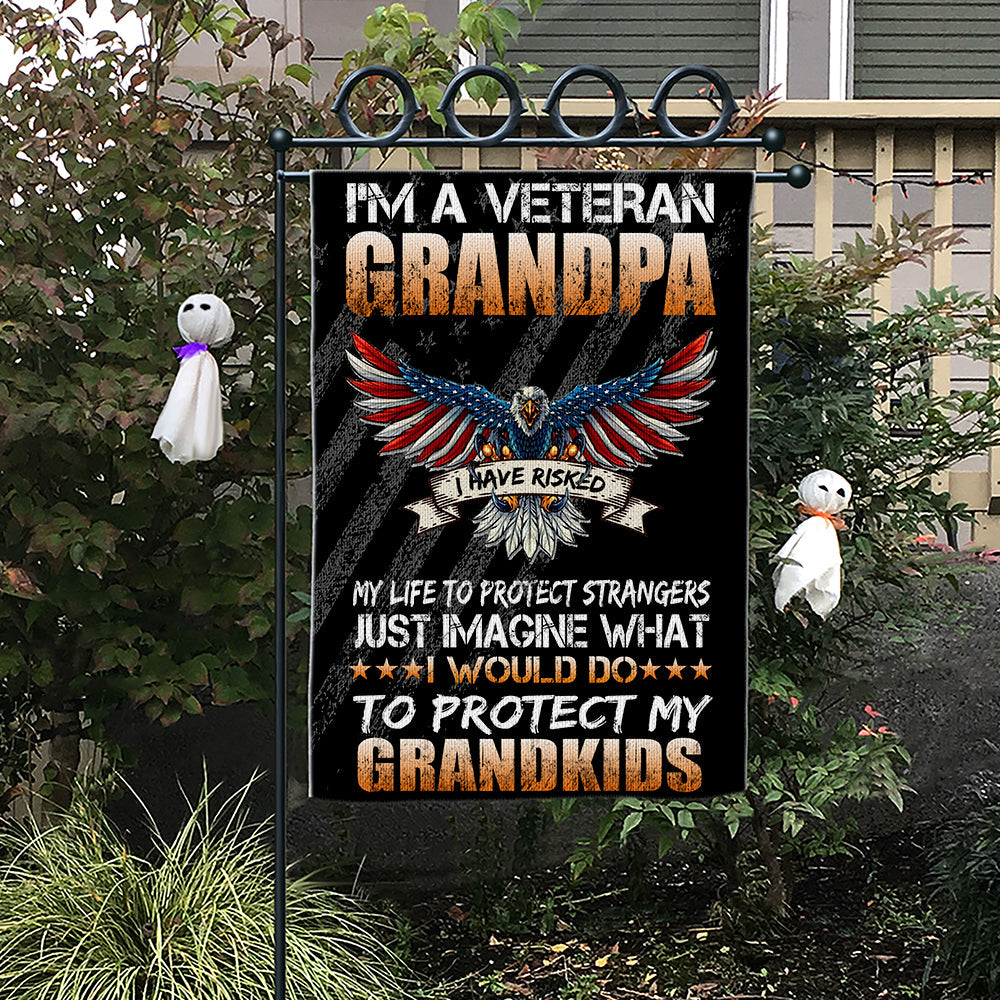 Veteran Grandpa Flag,Gifts for Grandpa, Father's day