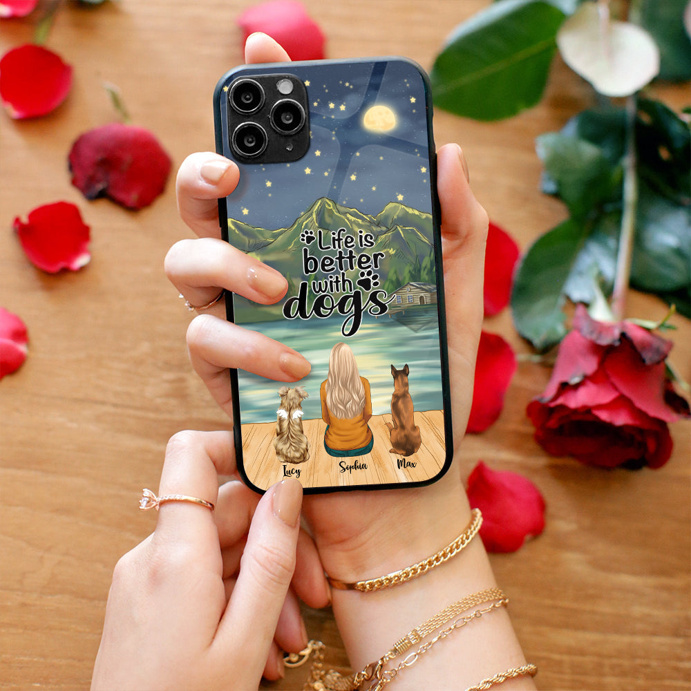 Rockin' the dog mom life-Personalized Phone case