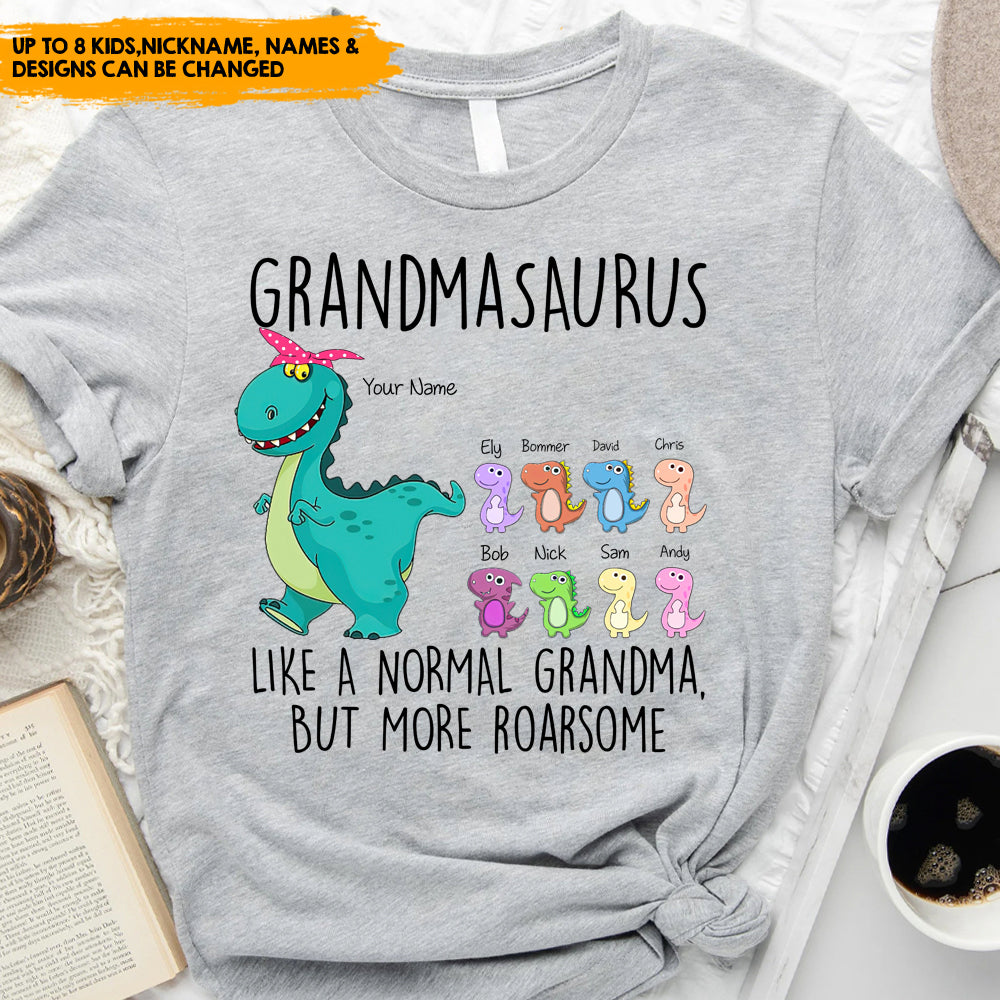 Mother's Day Grandmasaurus - Customized T-shirt, Gift For Mother's Day