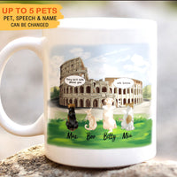 Thumbnail for Colosseum- Dog Cat - Personalized Mug For Dog&Cat Lovers - Jonxifon