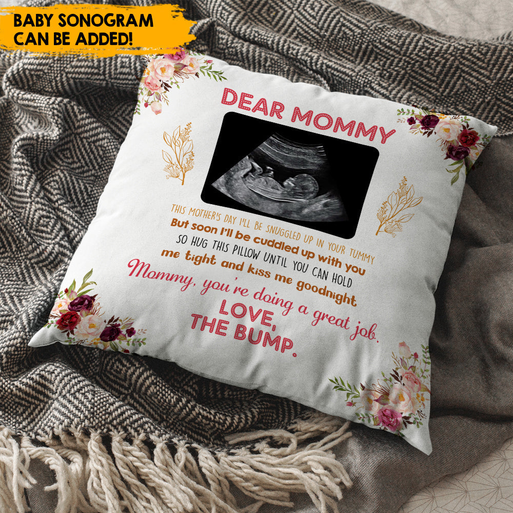 Hug This Pillow – Ultrasound Pillow Gift For Mom To Be