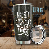 Thumbnail for Camping Not All Who Wander Are Lost Tumbler