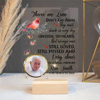 Thumbnail for Those We Love Don't Go Away - Personalized Acrylic Plaque