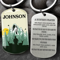 Thumbnail for A Hunter's Prayer - Personalized Keychain For Hunting Lovers