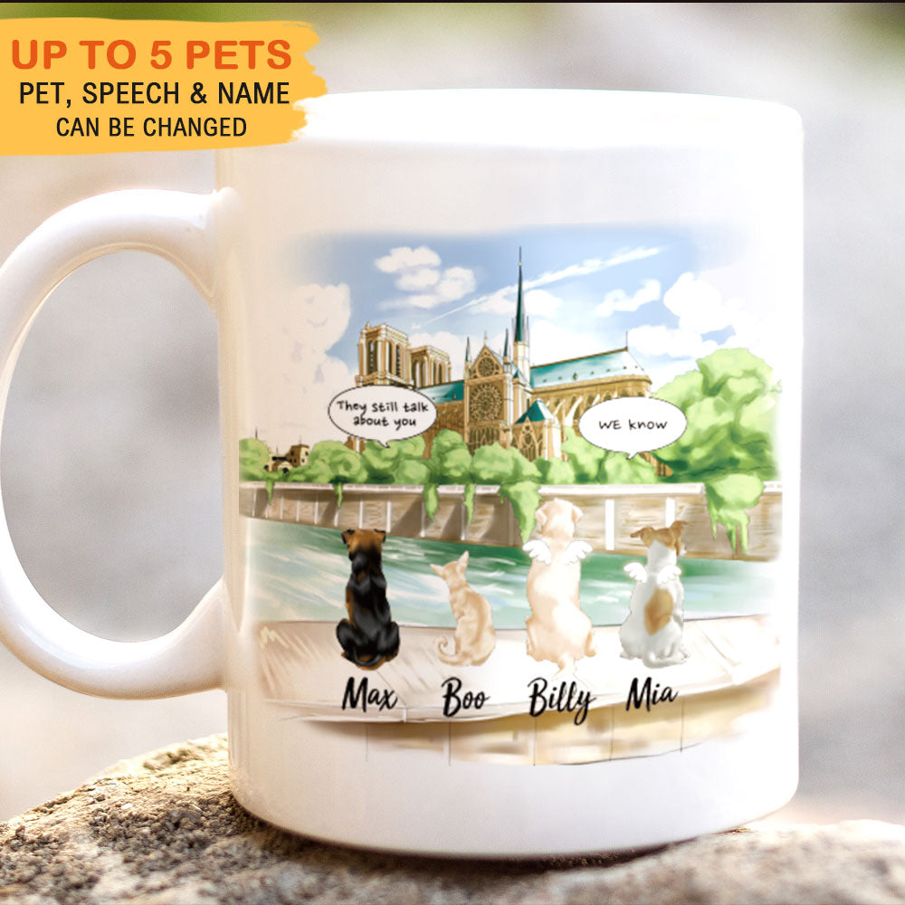 Notre-Dame de Paris- Dog Cat - Personalized Mug For Dog&Cat Lovers - Jonxifon