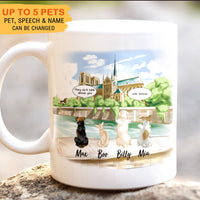 Thumbnail for Notre-Dame de Paris- Dog Cat - Personalized Mug For Dog&Cat Lovers - Jonxifon