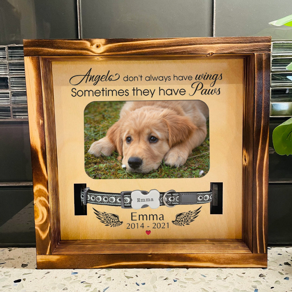 Pet Memorial Sign - Pet Collar Holder