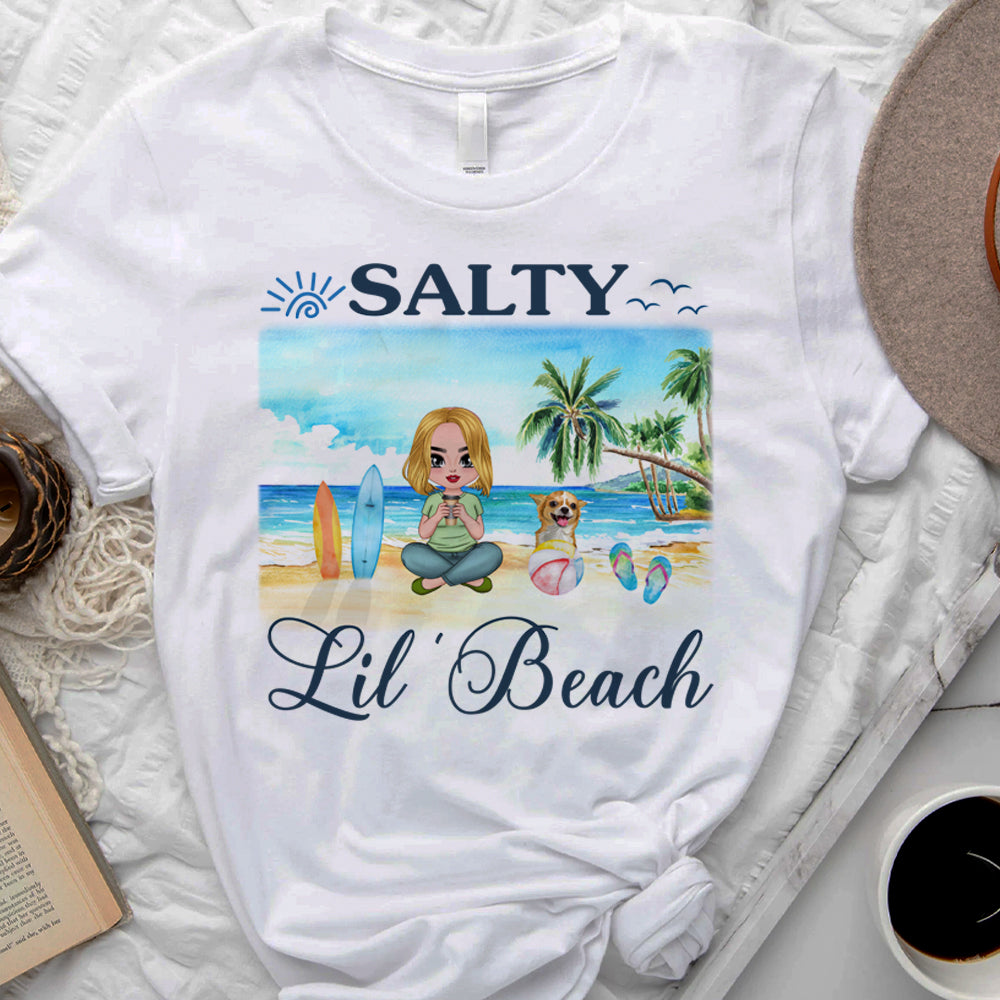 Salty Lil Beach - Customized T Shirt