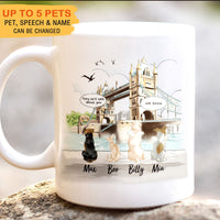 Thumbnail for London Bridge- Dog Cat - Personalized Mug For Dog&Cat Lovers - Jonxifon