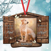 Thumbnail for Upload Photo Window Ornament Loss Of Pet Dog Cat Memorial Christmas Ornament CHI-YEN