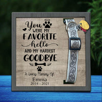 Thumbnail for In loving memory of your pet - Pet Collar Holder