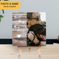 Thumbnail for Personalized Dog Memorial Square Stone Album-Dog Gift-Best Dog Mom - Jonxifon