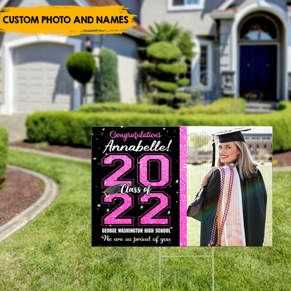 Magical Class Of 2022 - Personalized Yard Sign LS-J220414001