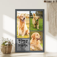 Thumbnail for Gone But Not Forgotten - Personalized Pet Memorial Canvas