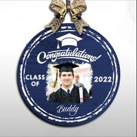 Thumbnail for Congratulations Graduate 2022 - Personalized door wood sign