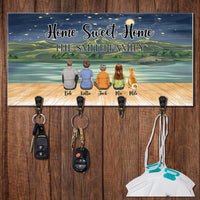 Thumbnail for This Is Us Family Personalized Key Hanger, Key Holder