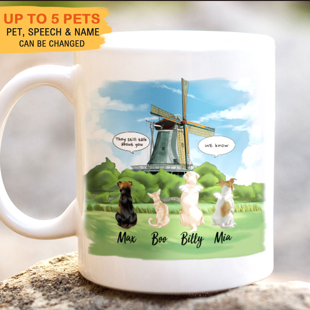 Windmills- Dog Cat - Personalized Mug For Dog&Cat Lovers - Jonxifon