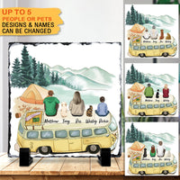 Thumbnail for Personalized Family Slate Photo - Camping, Gift For Camping Lovers - Jonxifon