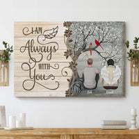 Thumbnail for I Am Always With You Memorial Personalized Canvas