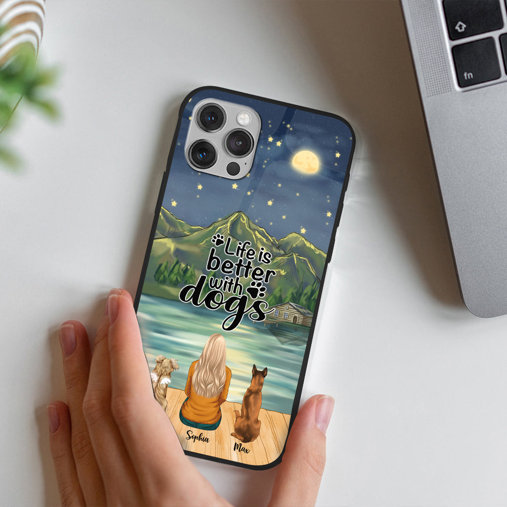 Rockin' the dog mom life-Personalized Phone case